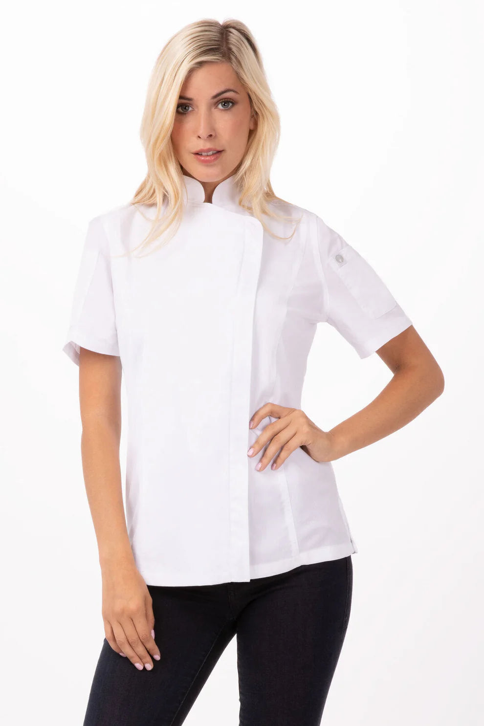 Women's Springfield Chef Jacket - White