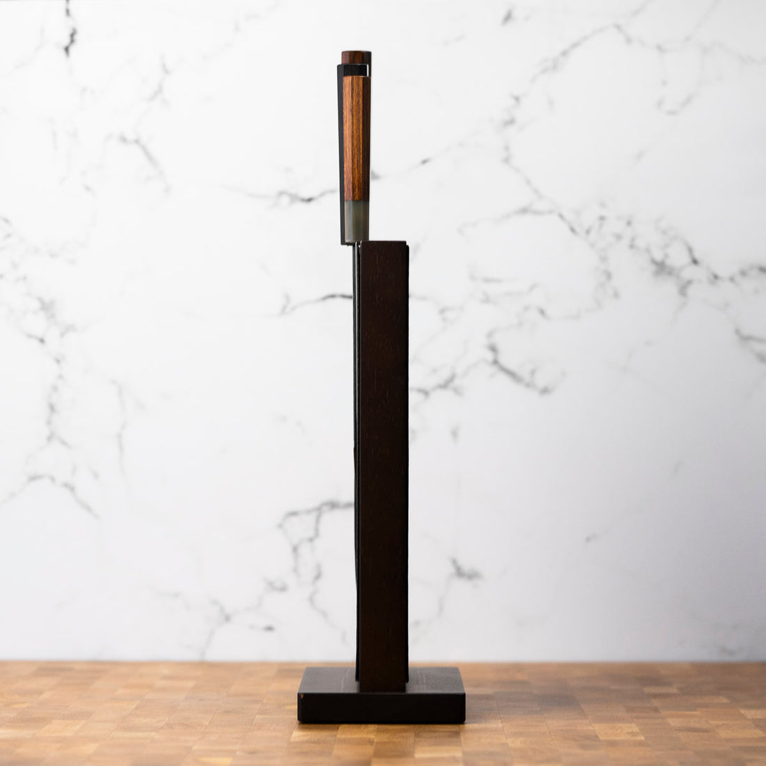 Habitat Double Sided Benchtop Holder - Dark Oak