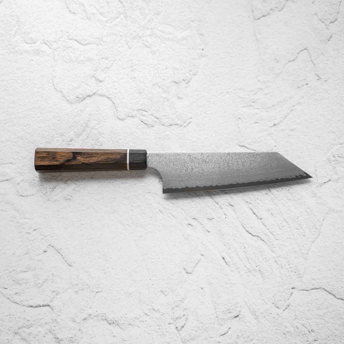 Senzo Black VG10 Damascus Bunka 165mm