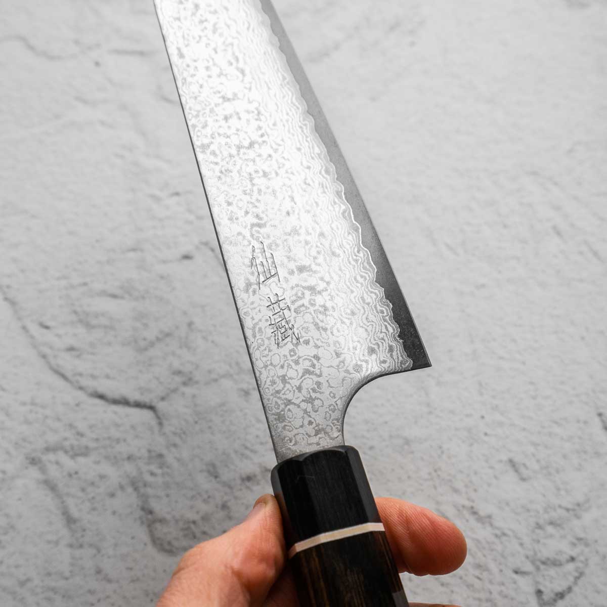 Senzo Black VG10 Damascus Bunka 165mm