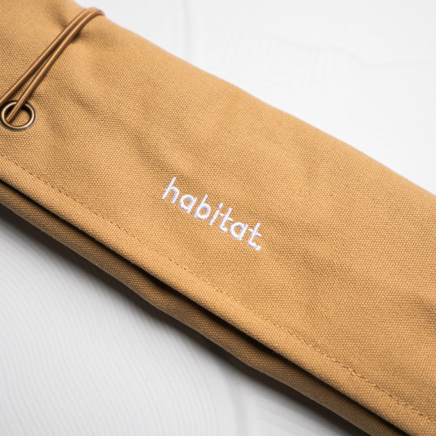 Habitat Canvas Knife Roll - 6 Slot - Tan