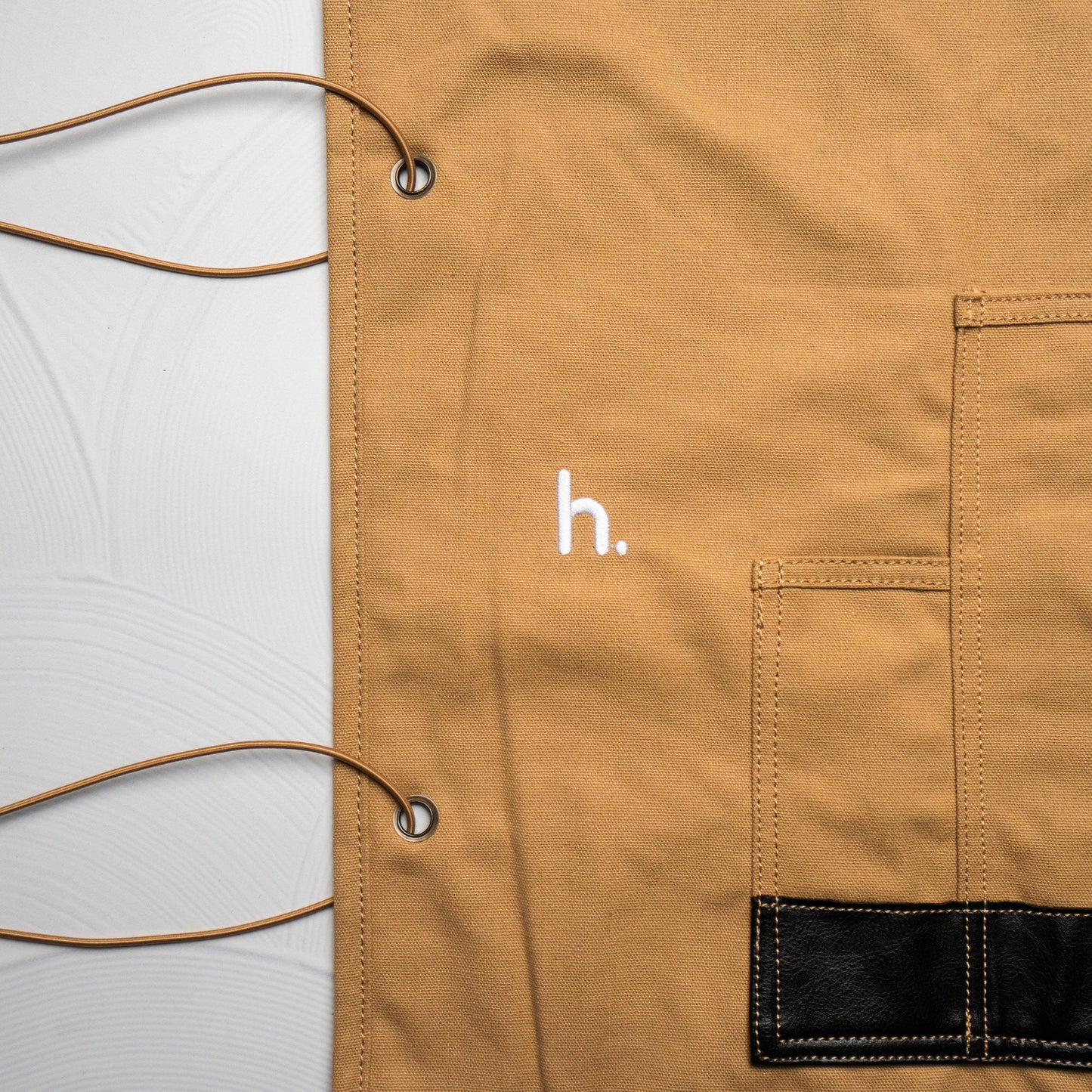 Habitat Canvas Knife Roll - 6 Slot - Tan