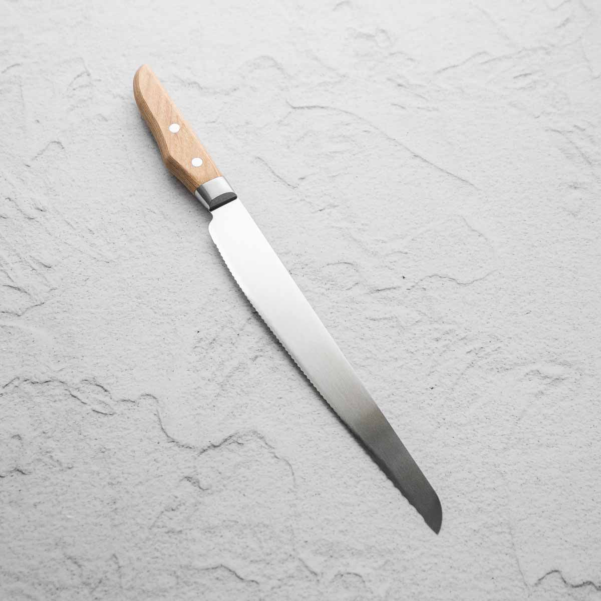 Suncraft "Seseragi" Bread Knife 21cm - Left Handed