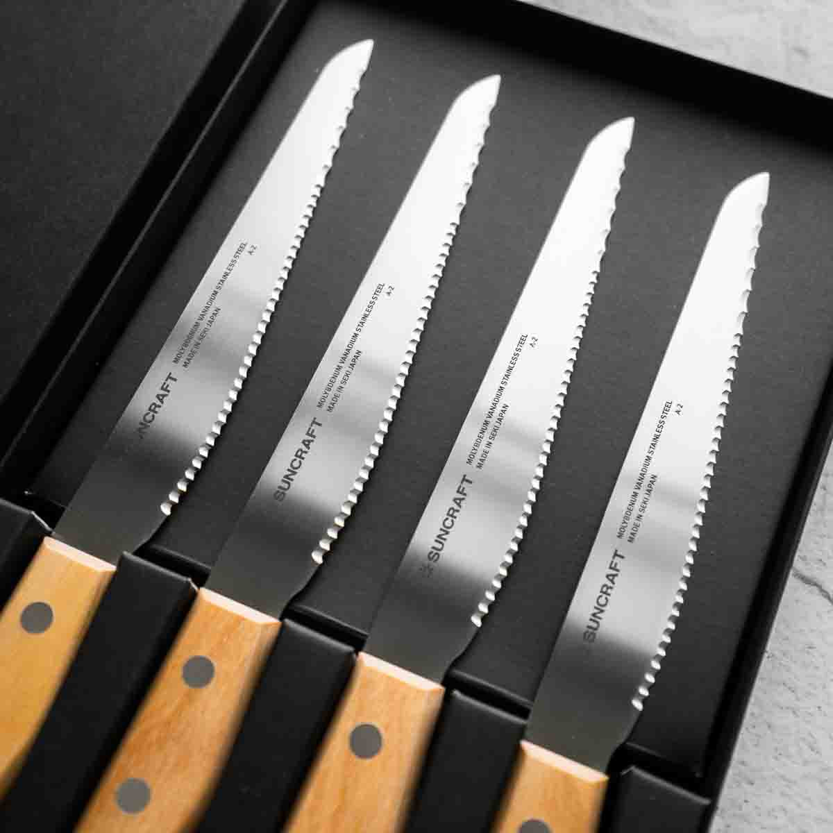 Suncraft Senzo Steak Knife Set