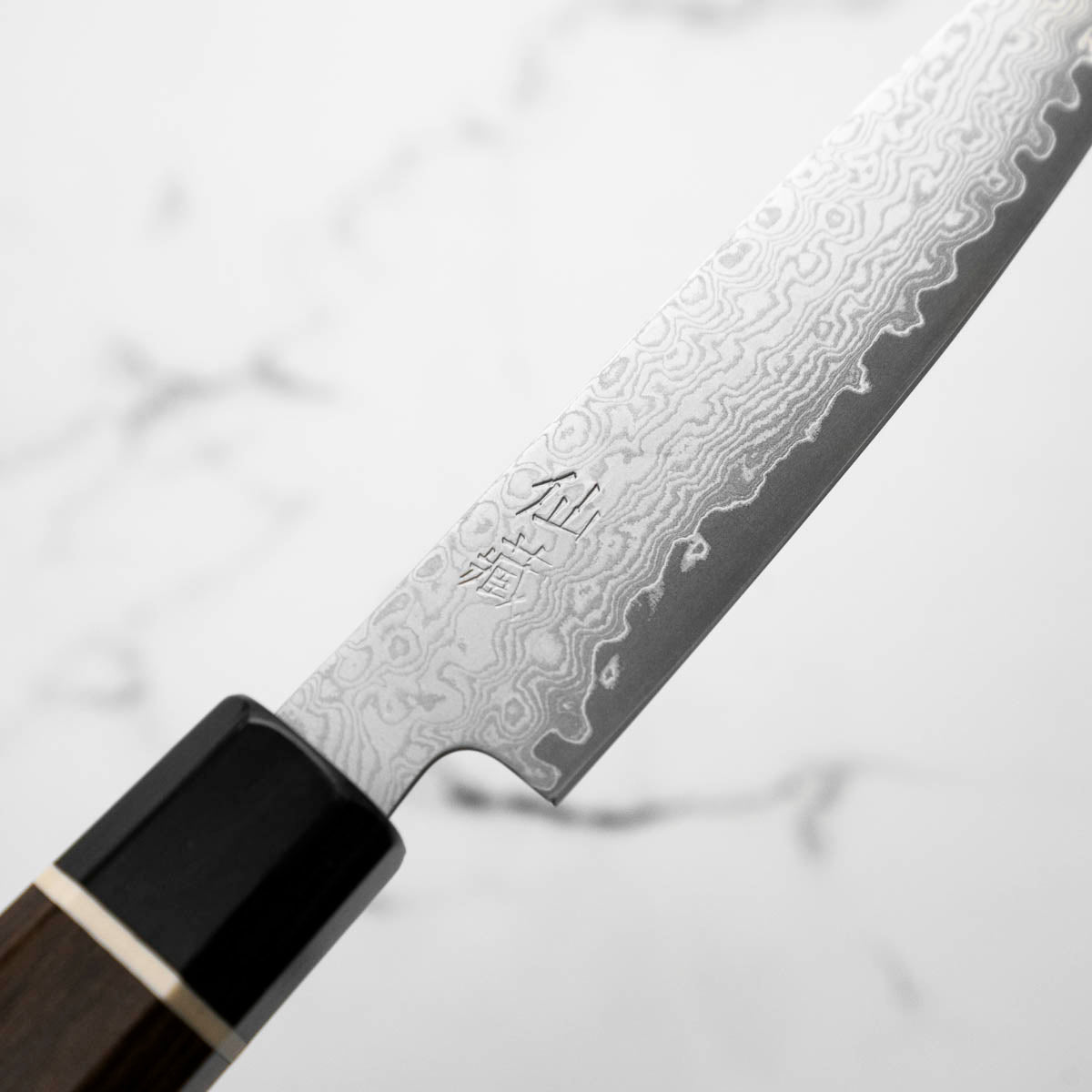 Senzo Black VG10 Damascus Petty 120mm