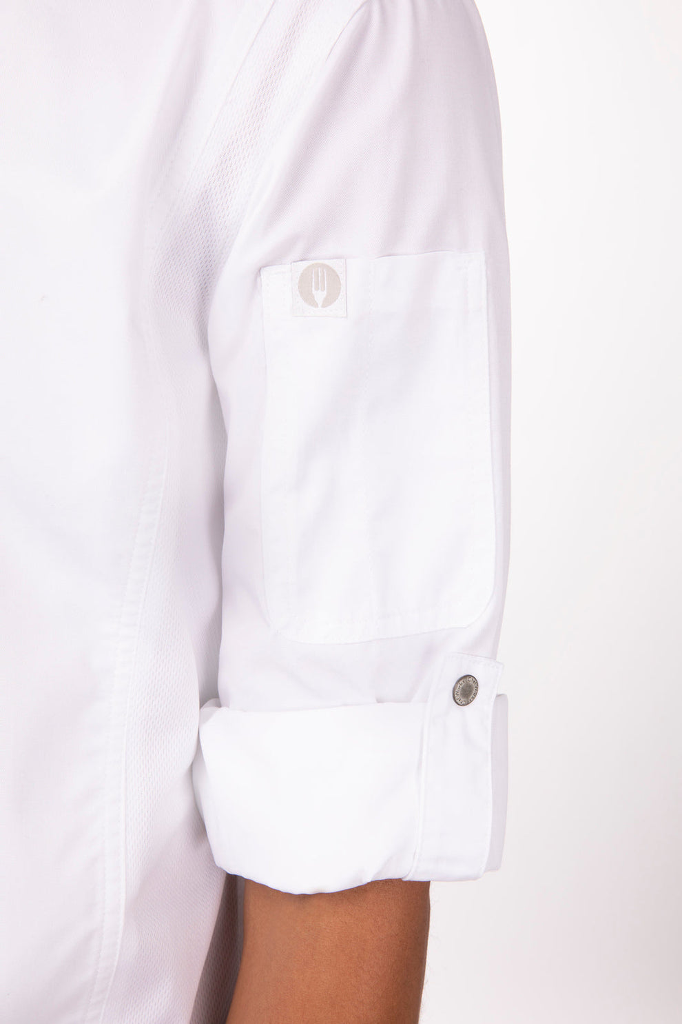 Unisex Hartford Chef Jacket - White