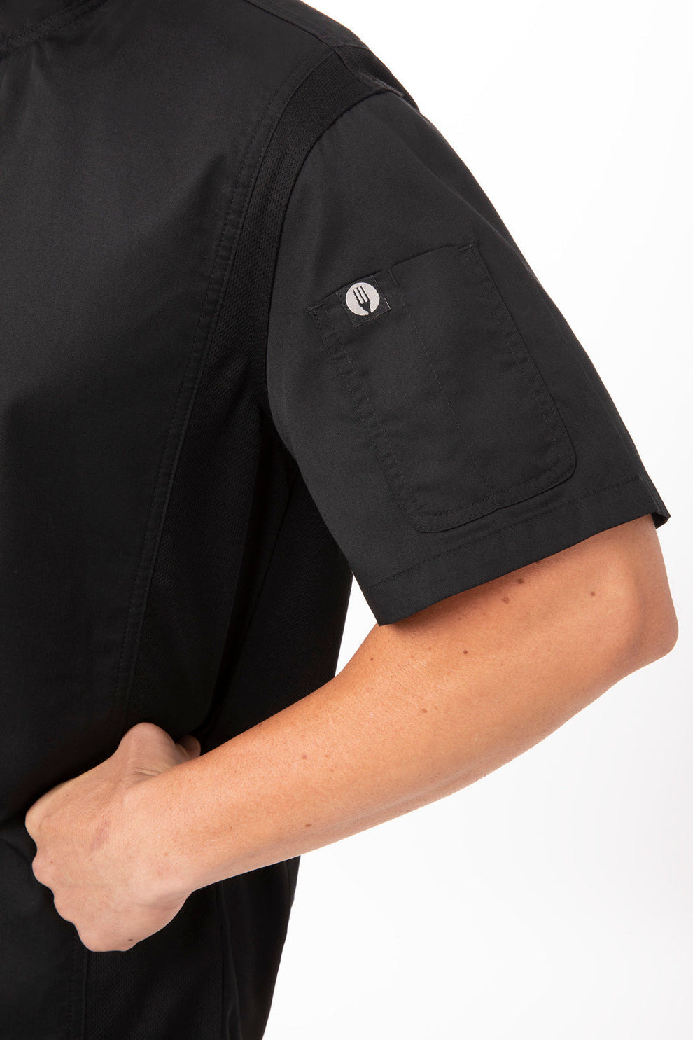 Men's Springfield Chef Jacket - Black