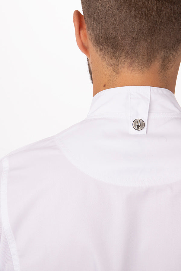 Men's Springfield Chef Jacket - White