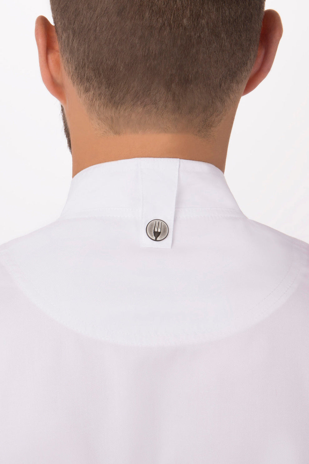 Men's Springfield Chef Jacket - White