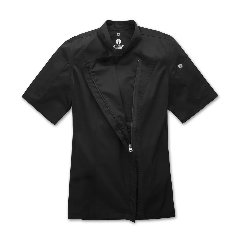 Women's Springfield Chef Jacket - Black