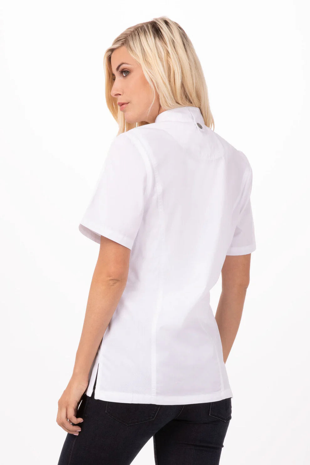 Women's Springfield Chef Jacket - White