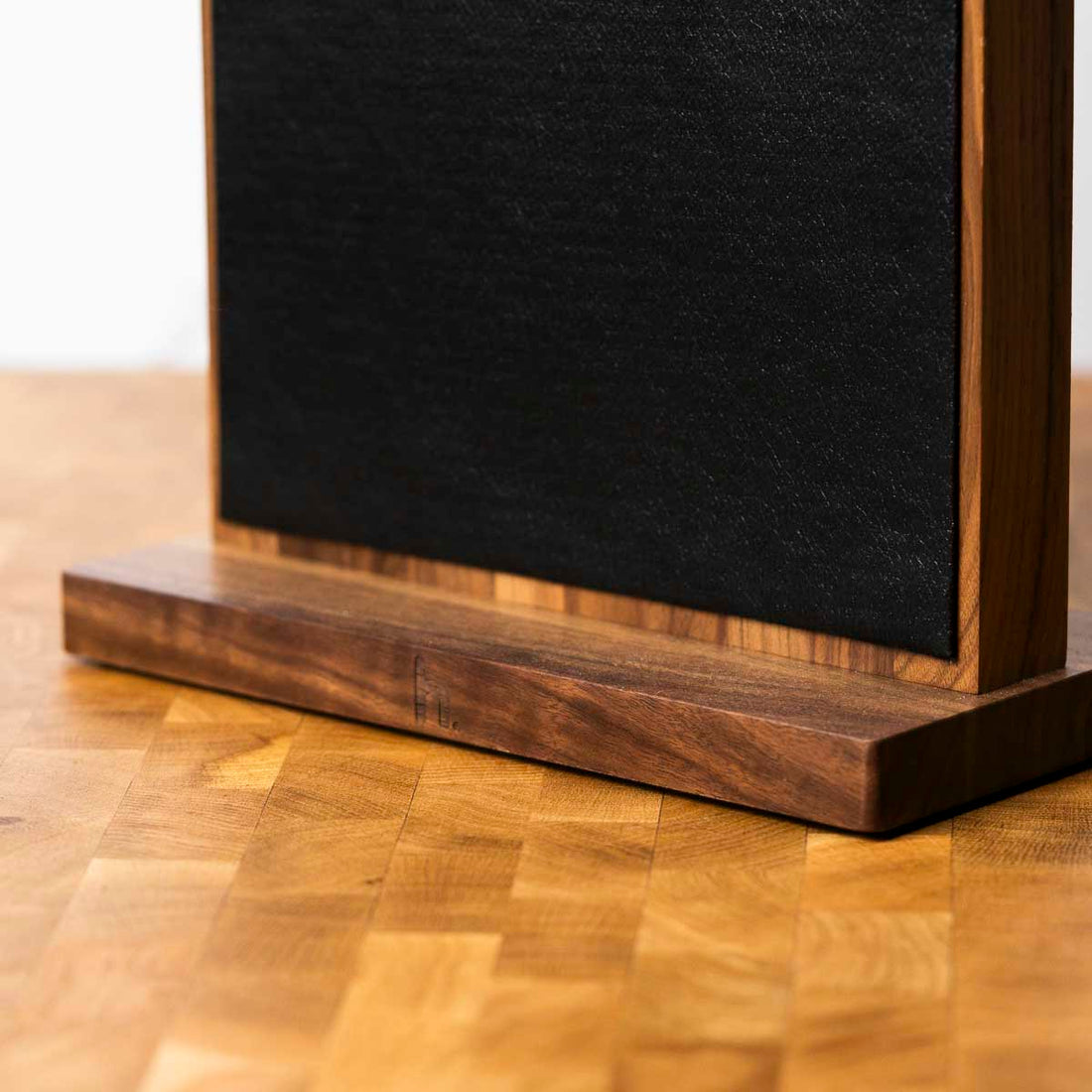 Habitat Double Sided Benchtop Holder - Walnut