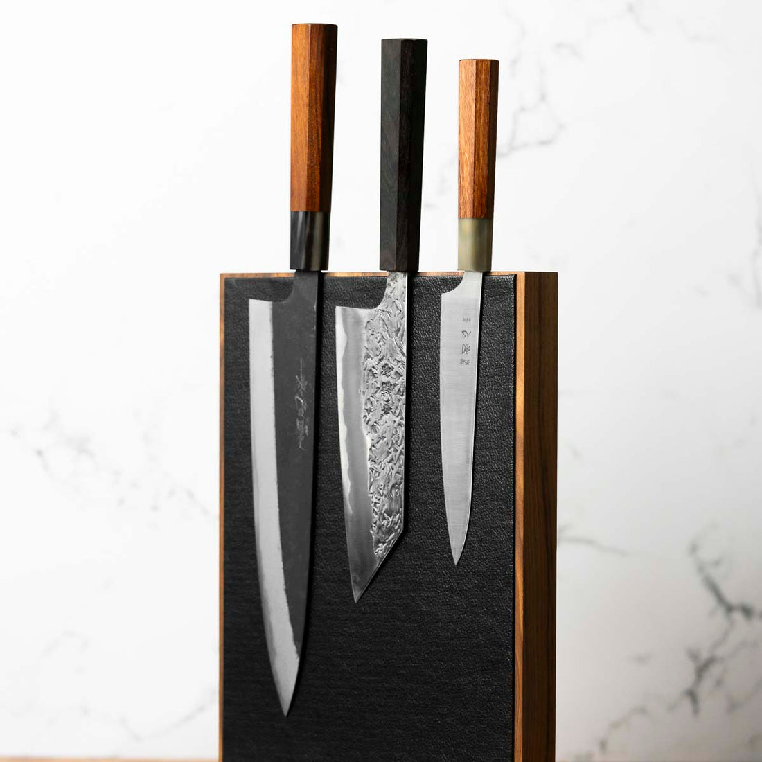 Habitat Double Sided Benchtop Holder - Walnut