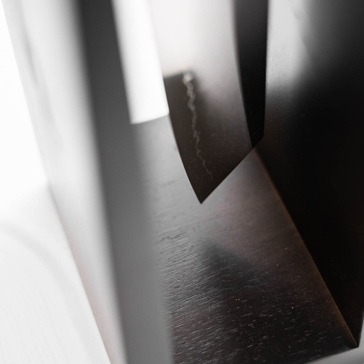 Habitat Slotted Benchtop Knife Block - Black