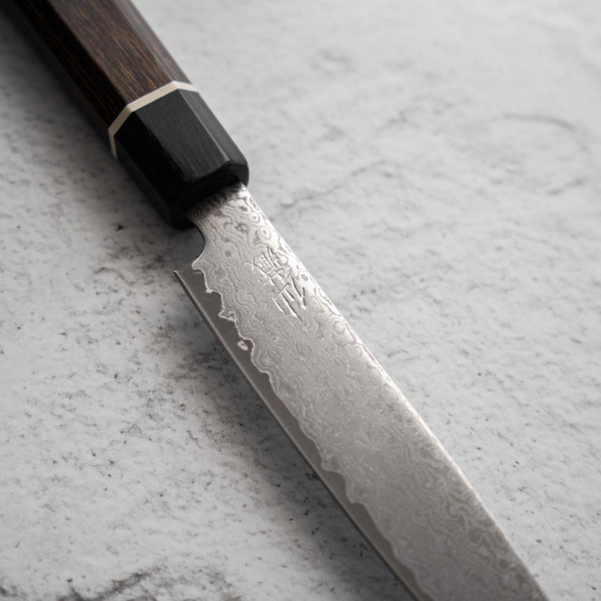 Senzo Black VG10 Damascus Petty 120mm
