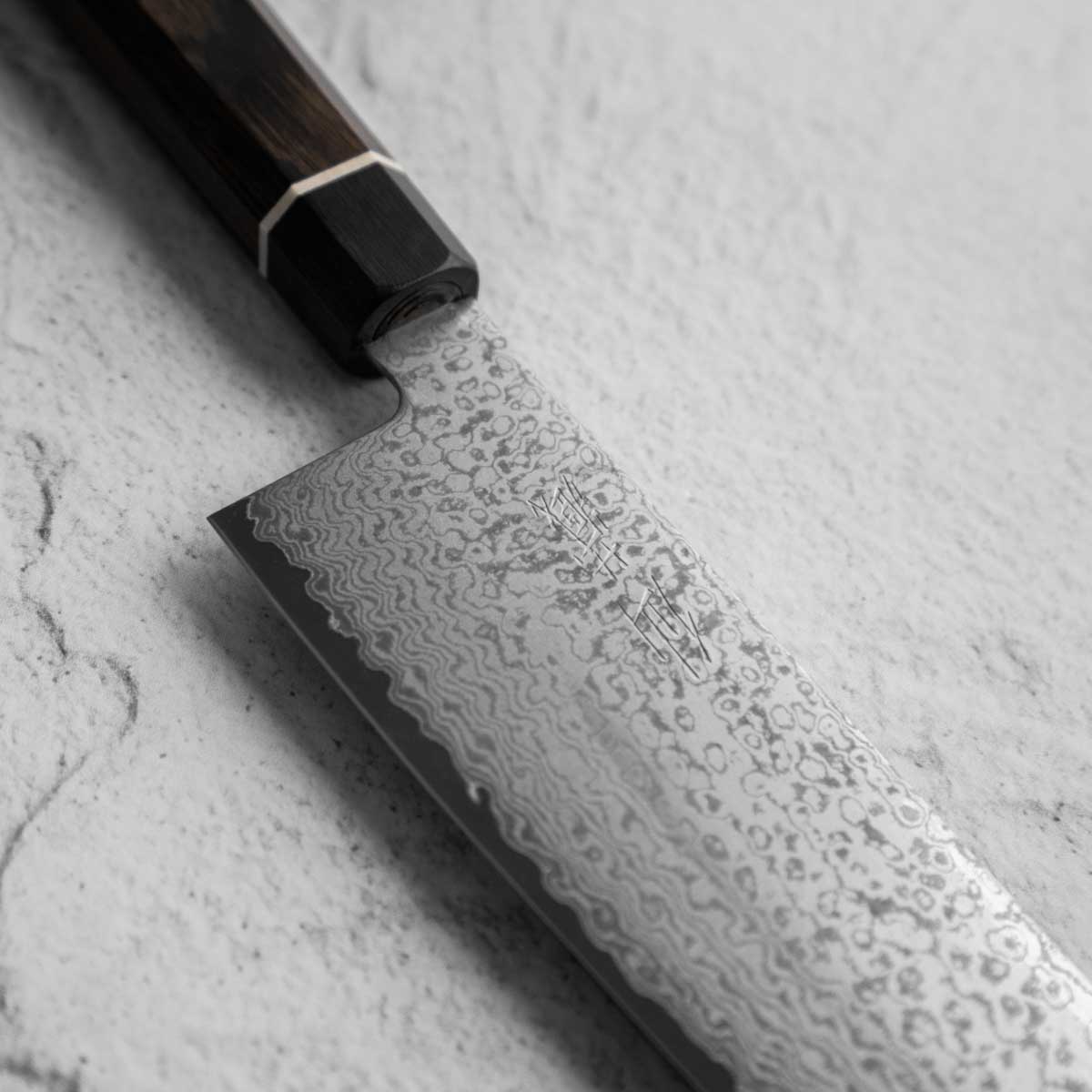 Senzo Black VG10 Damascus Gyuto 200mm