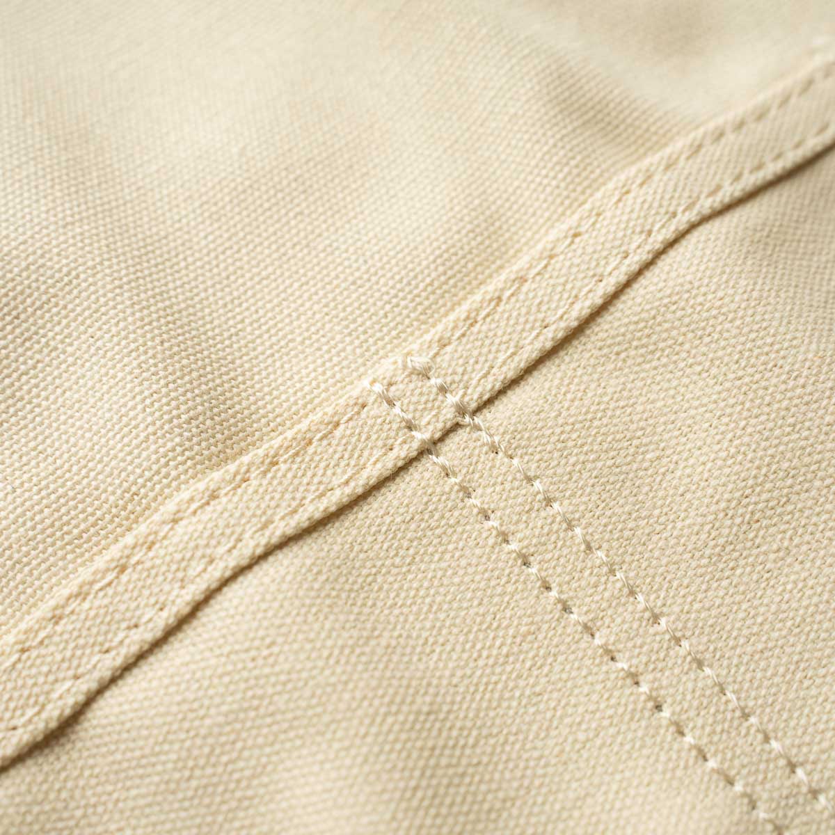 Habitat Canvas Knife Roll - 6 Slot - White