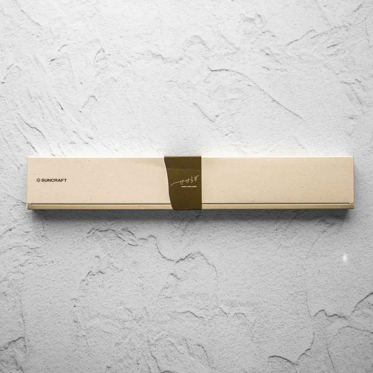 Suncraft "Seseragi" Bread Knife 21cm - Right Handed