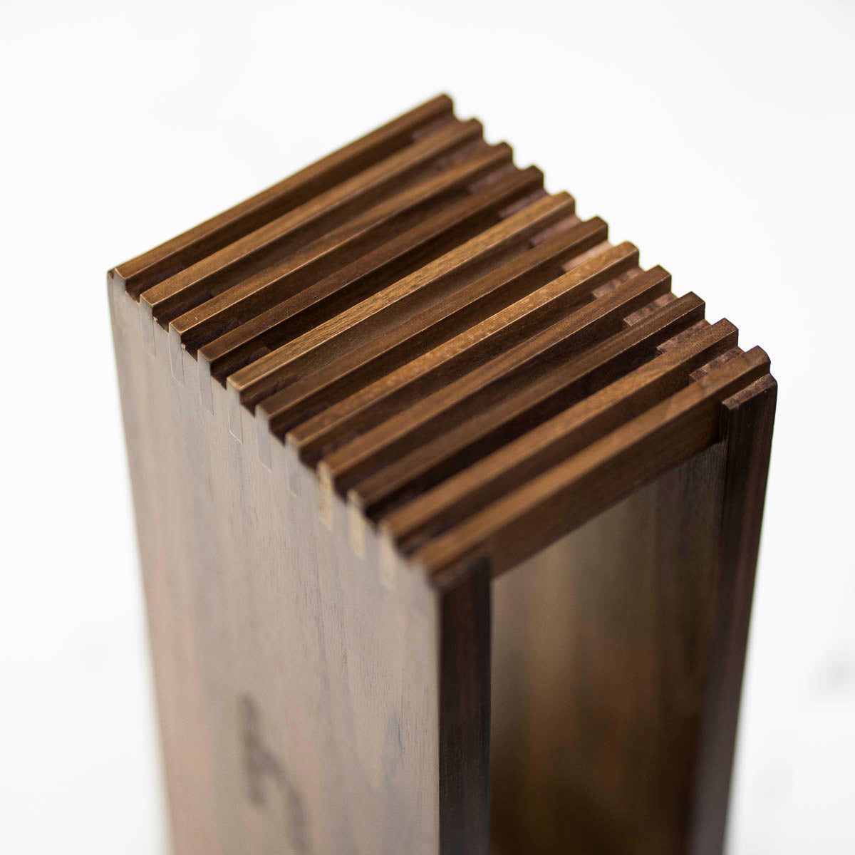 Habitat Slotted Benchtop Knife Block - Walnut