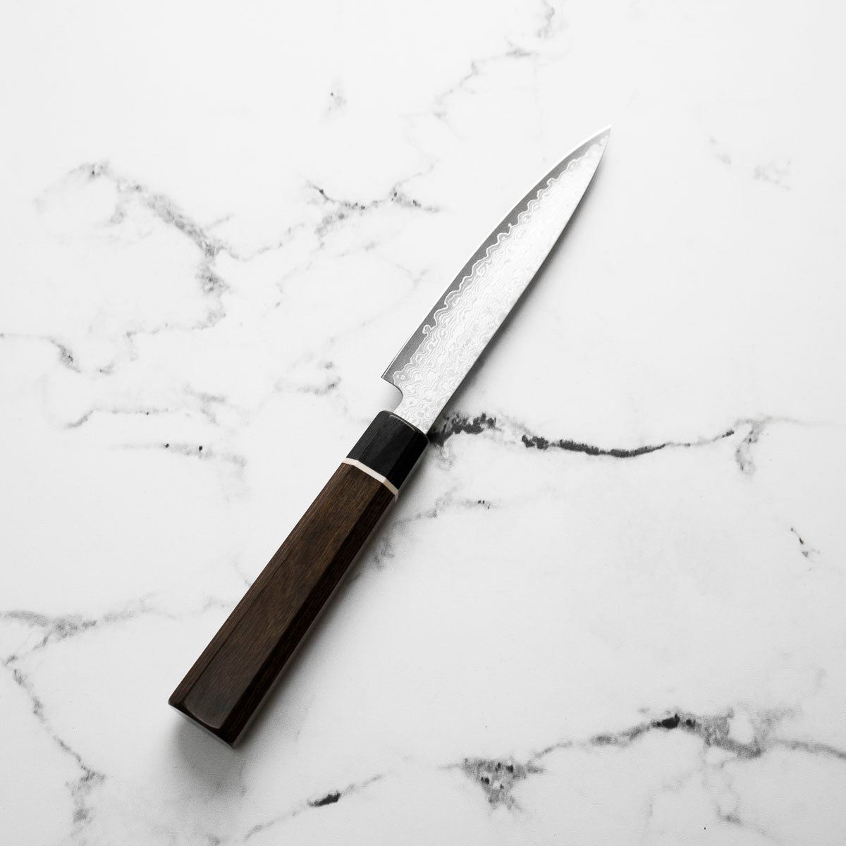 Senzo Black VG10 Damascus Petty 120mm