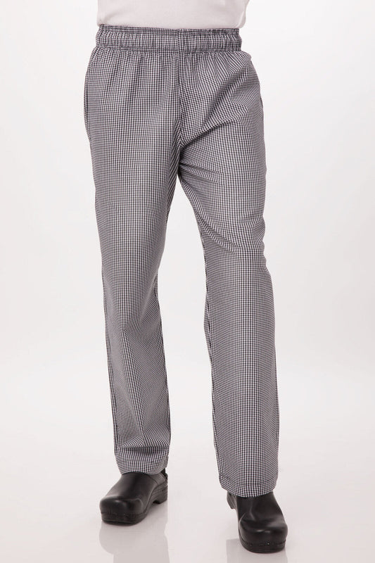 Unisex Essential Baggy Chef Pants - Checker